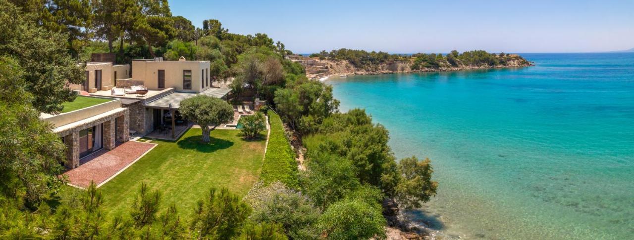 Aquavisionaire Beach Front Villa لينثوس المظهر الخارجي الصورة