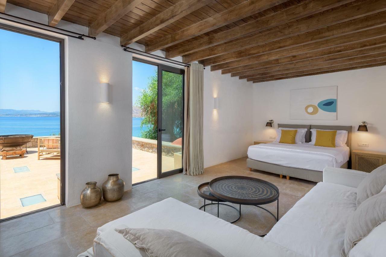 Aquavisionaire Beach Front Villa لينثوس المظهر الخارجي الصورة